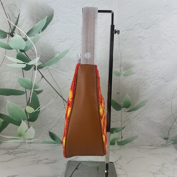 Simon Miller Crochet Snap Shoulder Bag Hibiscus Banana - Picture 5 of 13